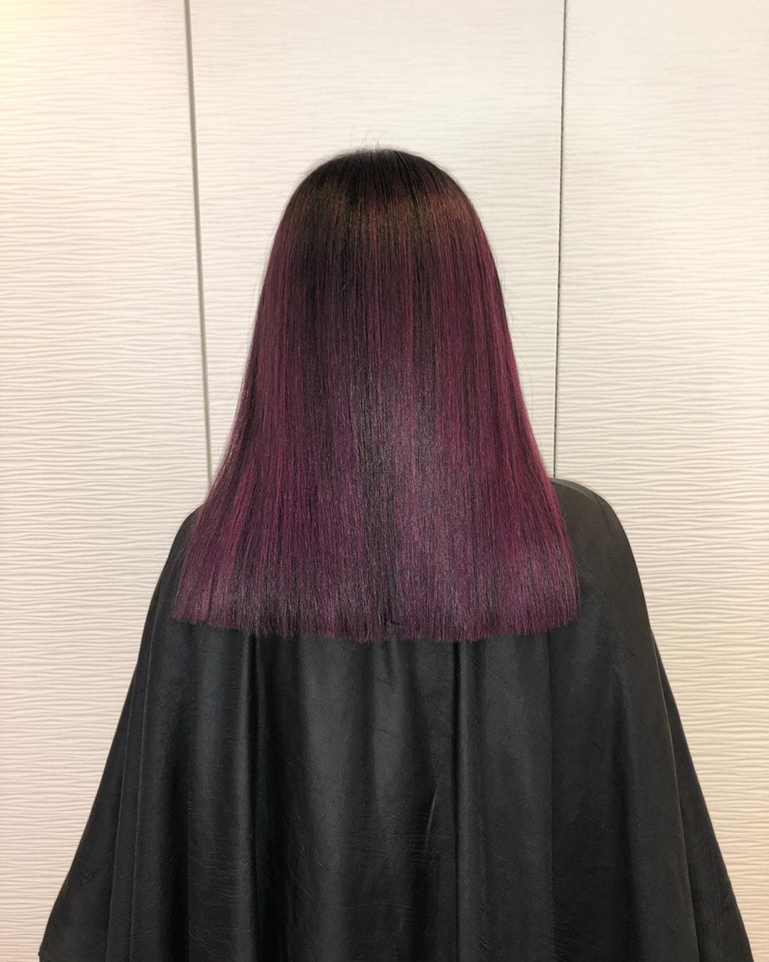 Purple ombre hair