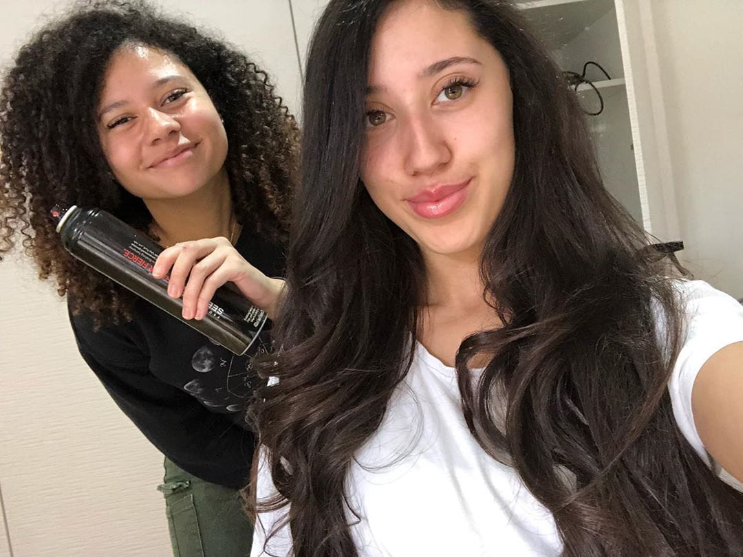 Happy clients at the salon